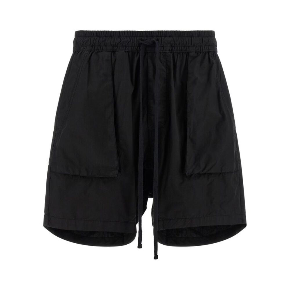 Thom Krom Black Organic Cotton Bermuda Men's Shorts